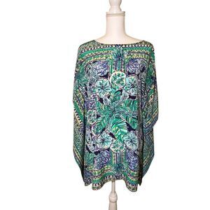 Lilly Pulitzer Linda Marie Silk Caftan XS/S